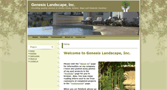 Desktop Screenshot of genesislandscape.net